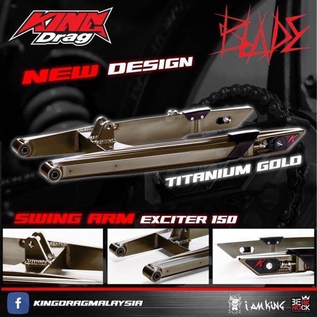 SWING ARM KINGDRAG KING DRAG KD YAMAHA Y15 V1 V2 NEW MODEL BLADE 100
