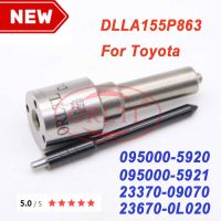 หัวฉีดดีเซล4ชิ้น Dlla155p863หัวฉีดหัวฉีดน้ำมันสำหรับหัวฉีด Denso 095000-5921 095000-5920 095000-59219X