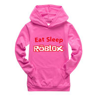 Ro-Bloxs ชายเสื้อกันหนาวยาวเสื้อมีฮู้ดแขนยาว S ใหม่รูปแบบเกมเด็กเสื้อมีฮู้ดแขนยาวกระเป๋าเสื้อกันหนาว K1864เด็กเสื้อผ้าฤดูใบไม้ผลิฤดูใบไม้ร่วงเสื้อกันหนาวพูลโอเวอร์ลำลอง