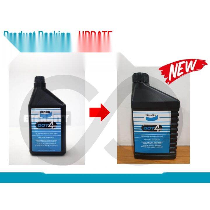 Original Bendix Brake Fluid Dot 4 1L (Made in Italy) Lazada