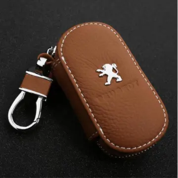 Key Holder Keyring for Peugeot 206 207 307 308 408 508 3008 Auto Car  Accessories