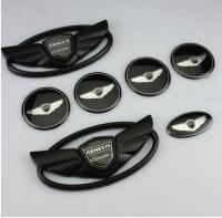 7PCS/Set 3D Badge Emblems Front +Rear +Steering Wheels For 2010-2015 GENESIS COUPE Car Styling New