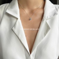 NECKLACE (m.ma) สร้อยสแตนเลส พร้อมจี้น่ารักๆ  ห่อของขวัญฟรี (สร้อย+กล่องกำมะหยี่) + ผ้าเช็ด