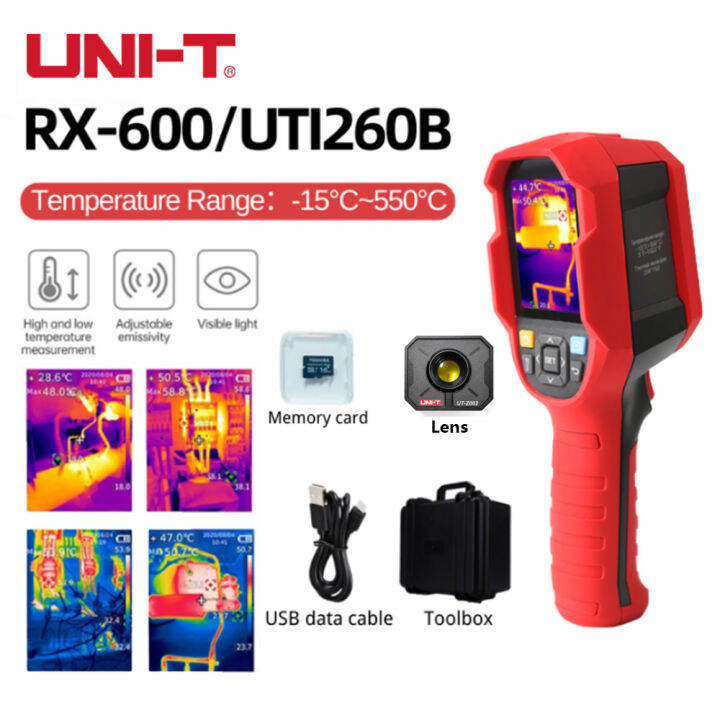 UNI-T UTi260B Infrared Thermal Imager -15~550°C Industrial Thermal ...