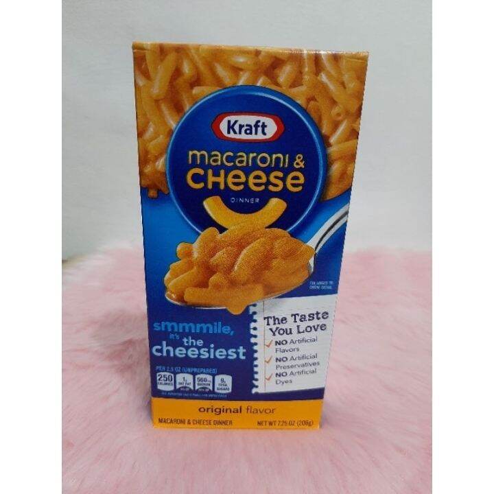 Hot nbol92 SNR Product [Ready Stock] Kraft Macaroni Cheese Dinner 206g