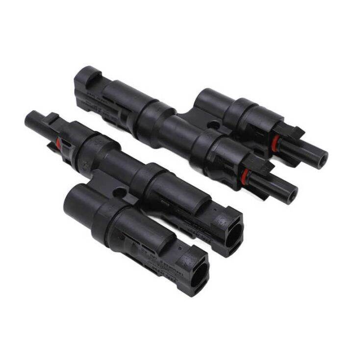 [SHE DEE] 2Pcs Solar Branch Connector 1 to 2 Male Female Design ...