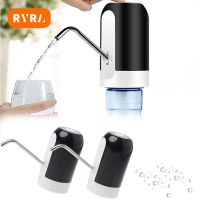 Water Dispenser For Carafes And Bottles  Water Pump With USB Charging With Tap  With Two Sizes Adapter For Bottle Water Pump