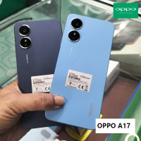 OPPO A17 Ram 4 /ROM 64 หน้าจอ 6.56นิ้ว กล้องหลัง 50 ล้าน เเบตเตอรี่ 5000 mAh เครื่องเเท้ศูนย์ไทย รับประกัน1ปีเต็ม ส่งศูนย์ได้ที่วประเทศ