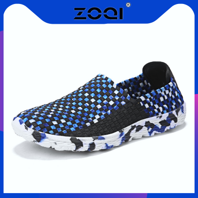 ZOQI Men Loafer Light รองเท้าลำลองรองเท้าเดินตาข่าย
