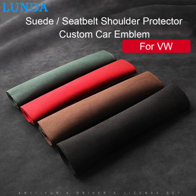 【2023】1Pc Car Seat Belt Cover For VW Passat B5 B8 Golf Tiguan Polo MK3 MK5 MK7 Jetta Auto Seatbelt Cover Shoulder Pad Car Accessories