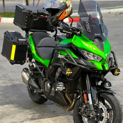 ชิวหน้า Versys650 Versys1000 แบบเปลี่ยนสีได้ แบนด์MAZAKI