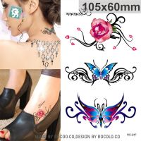 hot！【DT】✲  Temporary Tattoos 3d Jewelry Design Flash Sticker Shipping RC2247