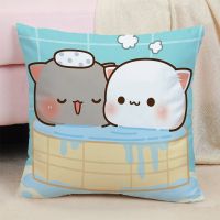 Childrens modern sofa cover, double-sided printed embossed anime pillow cover