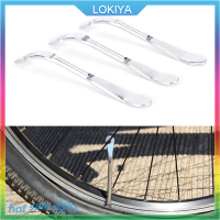 LOKIYA 3 pcs จักรยานจักรยานจักรยานยางยางคันโยกซ่อมเครื่องเบรกเกอร์เครื่องมือ