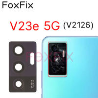 A Kaca Kamera Belakang Belakang untuk Penggantian Vivo V23e 5G V2126 dengan Pelekat Pelekat