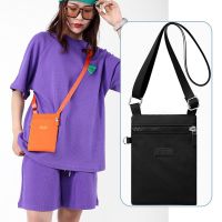 Canvas New And Mini Nylon Phone Zero Version Mobile Sweet Korean Bag Neck Versatile Fresh Shoulder Girl Bag Cross-body Purse