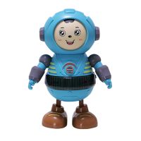 Electric Musical Dancing Space Robot Toy Creative Light Sound Early Learning Dancing Walking Toy for Baby Preschool