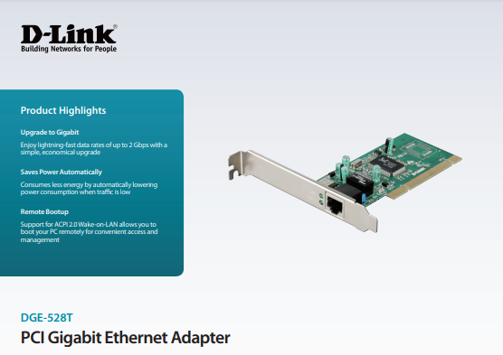 ประกันlt-d-link-dge-528t-gigabit-pci-dasktop-adapter-แลนการ์ด-pci-gigabit-lan-pci-kit-it