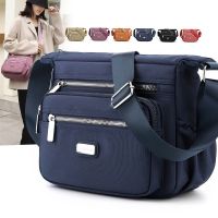 Fashion Simple Womens Messenger Bag Texture Wear-Resistant Ladies Multi-Layer Casual Large-Capacity Trendy Girl Shoulder 【AUG】