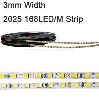 3มิลลิเมตร PCB 5เมตร2025 SMD 168 Ledsm 840Leds เป็นกลางสีขาวเย็นสีขาวอบอุ่นสีขาวที่มีความยืดหยุ่น LED S TRIP 12โวลต์ IP20ไม่มีกันน้ำ Super Bright