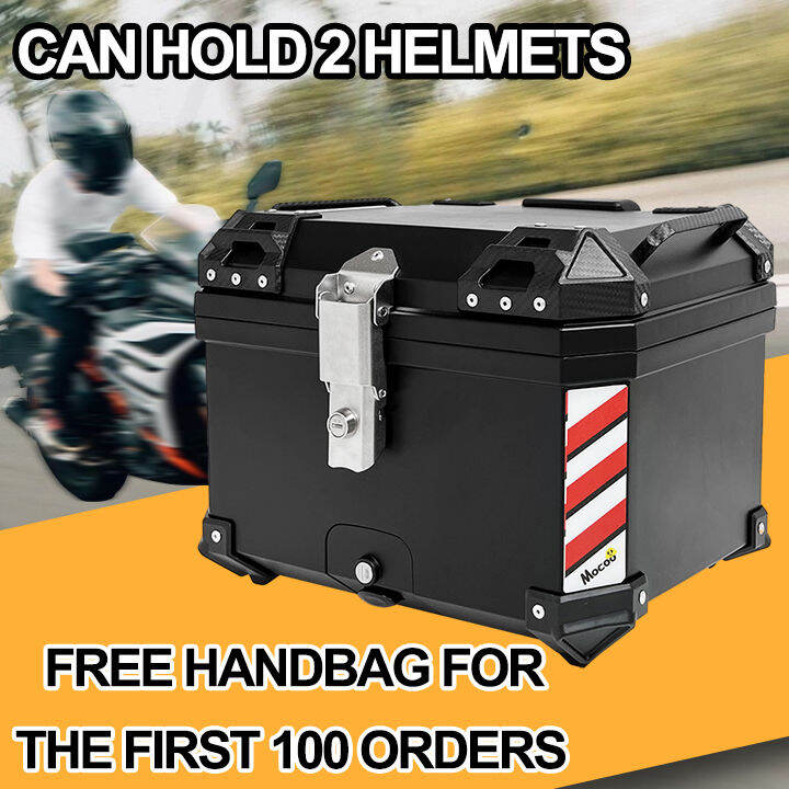 Top box 45 liters for motorcycle Top Box Motorcycle Alloy top box