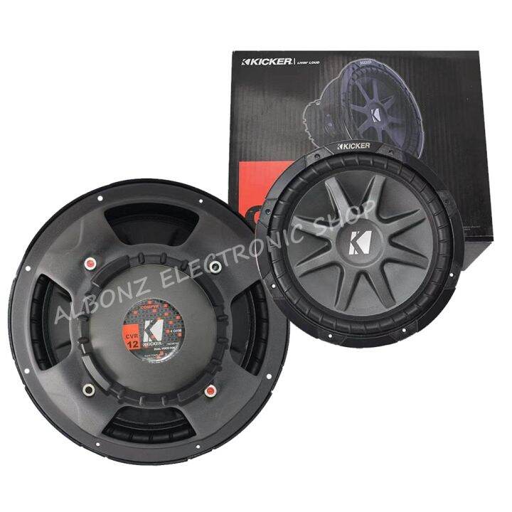 Kicker CVR12 COMPVR Car Subwoofer Speaker Lazada PH