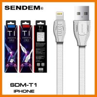 HOT!!ลดราคา Sendem T1i Cable for iPhone ##ที่ชาร์จ แท็บเล็ต ไร้สาย เสียง หูฟัง เคส Airpodss ลำโพง Wireless Bluetooth โทรศัพท์ USB ปลั๊ก เมาท์ HDMI สายคอมพิวเตอร์