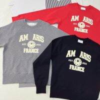 AMI 22 New Style Vintage Foam Printed Round Neck Sweatshirt A072