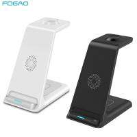 20213 in 1 20W Qi Wireless Charger Stand For Apple Watch 7 SE 6 5 4 AirPods iPhone 13 12 11 XS XR X 8 Induction Fast Charger Station