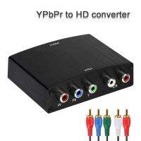 YPbPr To HDMI-compatible 1080P Video Audio Converter Adapter RCA to HD Connector Converters Adapters For PS2 DVD PSP Xbox HDTV Adapters Adapters