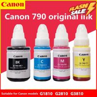 หมึกเติม แคนนอน Canon GI-790 หมึกเติม /G1010/G2010/G3010/G4010/ เข้ม ใส 1 ชุด 4 สี ถูก BK, C, M, Y #หมึกปริ้นเตอร์  #หมึกเครื่องปริ้น hp #หมึกปริ้น   #หมึกสี #ตลับหมึก