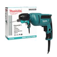 MAKITA สว่านไฟฟ้า 3/8 นิ้ว 450วัตต์ รุ่น M6002B มากีต้าแท้100% ประกันศูนย์6เดือน