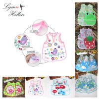 【CW】 baby Bib rice food pocket EVA vest toys waterproof bibs clothes meal cartoon animal Kids Children