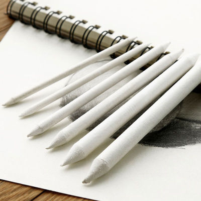 [low price sale]6pcs/set Blending Smudge Stump Stick Tortillon Sketch Art White Drawing Charcoal