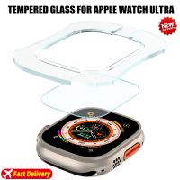 Tempered Glass Screen Protector for Apple Watch 49mm Ultra Automatic Stick Film Tool for iWatch Ultra Pro 49mm Accessories