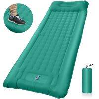 Buit-in Foot Pump TPU Outdoor Fast Inflatable Mattress Portable Camping Damp Proof Sleeping Pad Lunch Break Cushion Ultralight