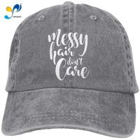 Baseball Cap Messy Hair Dont Care-1 Men Snapback Casquettes Adjustable Dad Hat Sombreros De Mujer Y De Hombre.