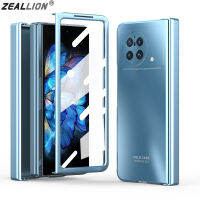 เคส Zeallion พร้อมฟิล์มกันรอยกันกระแทกหน้าจอสำหรับ [Vivo X Fold] เคสกันกระแทกแข็งกันแรงกระแทก