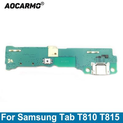 Aocarmo สายเคเบิลงอได้เชื่อมต่อแท่นชาร์จสำหรับซัมซุงกาแล็กซีแท็บ Sm-t810 Usb ชาร์จพอร์ต T815