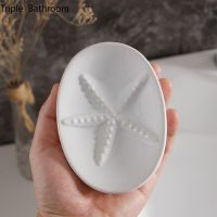 Creative Ceramics Soap Dish Restroom Shower Supplies Storage Shelves Soap Boxes Packaging Household Bathroom Accessories Soap Dishes