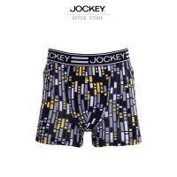 JOCKEY UNDERWEAR กางเกงในชาย SPORT MICROFIBER ACTIVE รุ่น KU 1990 2918 F22 TRUNKS สีเหลือง กางเกงใน กกน ชุดชั้นในชาย