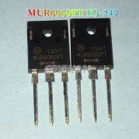 2ชิ้น MUR6060PT ถึง247ไดโอดกู้คืน TO247 6060PT 60A 600V เร็วมาก