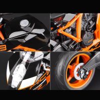 ของเล่นรถมอเตอร์ไซค์แบบของเล่นโมเดลรถจักรยานยนต์1:10 KTM 1190 RC8 R รถของเล่นออโต้ไซค์ทางวิบาก