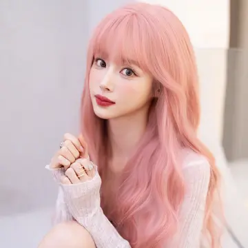 Pink shop wig malaysia