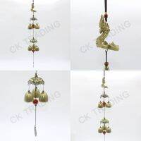 ระฆังลม กระดิ่งลม 6 ลูกโมบายลม วินเทจ Wind Chimes Vitage พญานาค 6 ลูก (new) KKG 06