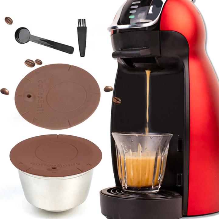 wdclever-เครื่องถ้วยกาแฟสำเร็จรูปเติมได้40มล-สำหรับใช้ในบ้านแคปซูลกาแฟนำกลับมาใช้ได้