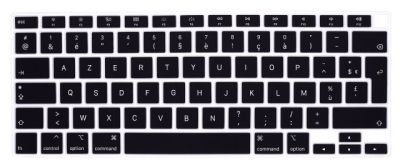 ภาษาฝรั่งเศส AZERTY สหรัฐแป้นพิมพ์ปก A2179ซิลิโคนครอบแป้นพิมพ์ป้องกันสำหรับ MacBook Air 13นิ้วด้วย Touch ID A2337 M1