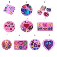 Sweet Heart Shape Silicone Mold Fondant Sugarcraft Cake Decorating Baking Tools