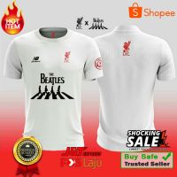 （Can Customizable）T-shirt The Beatles X Liverpool Custom design White（Adult and Childrens Sizes）