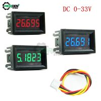 12V / 24V USB Car Charger Voltmeter 2 in 1 Digital Voltage Meter USB Charging Blue LED Display DC 5V Car Phone